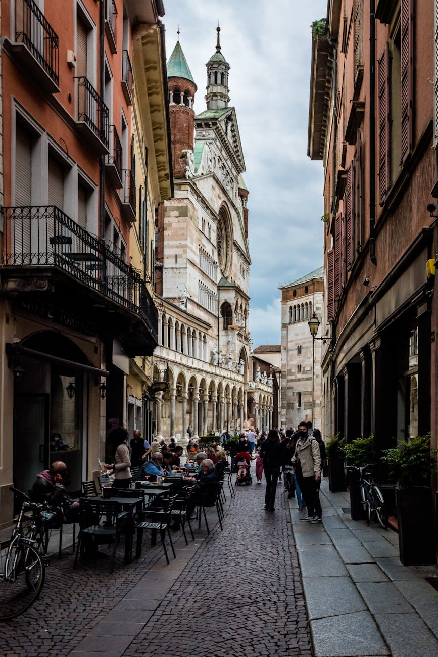 Fahrstuhlmannschaft auf italienisch